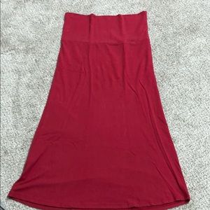 Fighting Eel fold over skirt